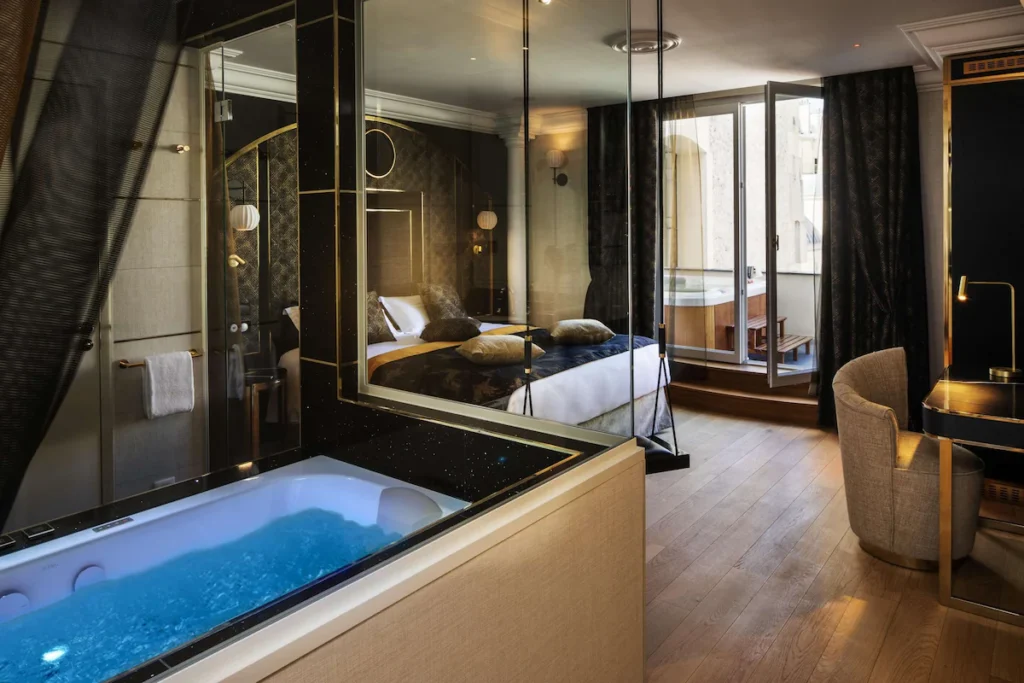 hotéis com piscina em paris - paris j'adore