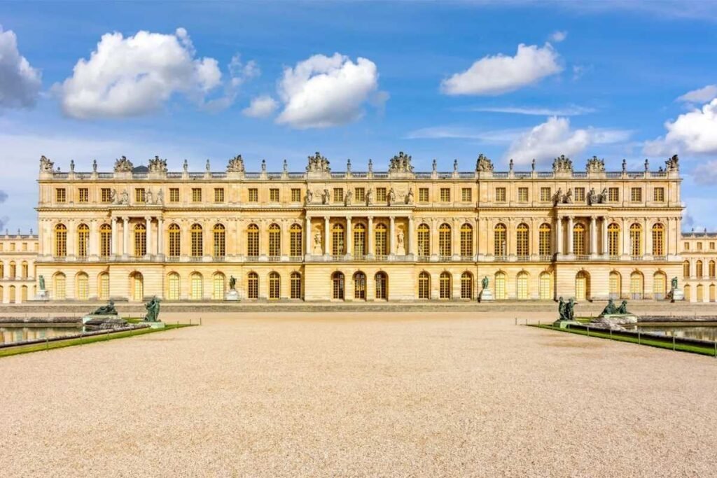 Fachada do Palácio de Versalhes - roteiro paris 5 dias