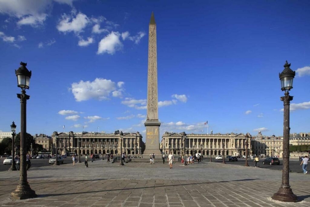 Obelisco na Place de la Concorde - roteiro paris 5 dias