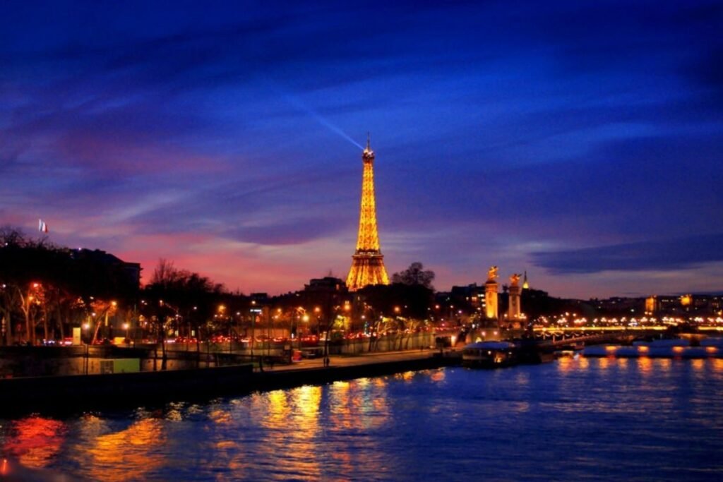Vista panorâmica de Paris ao entardecer - roteiro paris 5 dias