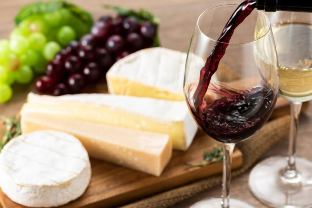 Harmonização de queijos e vinhos franceses