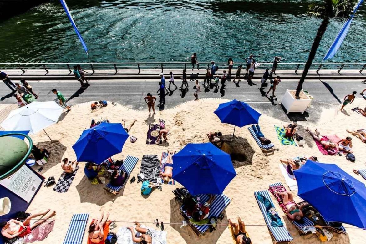 praia em paris
