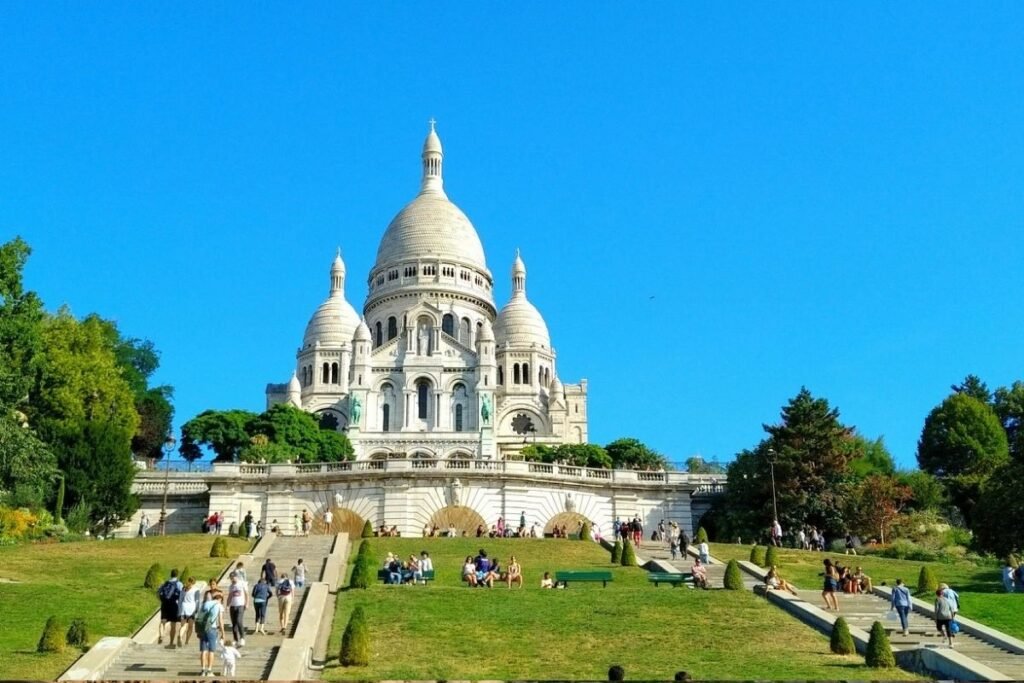 Basílica de Sacré-Coeur em Montmartre